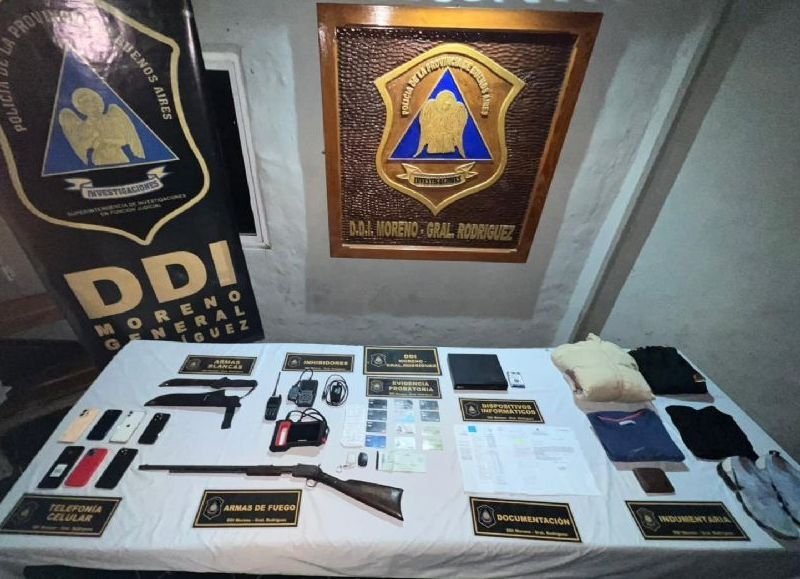 Desbaratan banda que usaba inhibidores de señal para robar en autos: 6 detenidos en Moreno