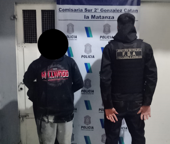 De un robo armado a un choque contra un poste: detienen a un sospechoso en La Matanza